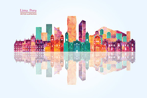 Lima Peru skyline