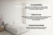 Ultimate Winter Bed Scene 1000 JPG, a Household Mockup by KennedyStudio (Thumbnail 14 of 15)