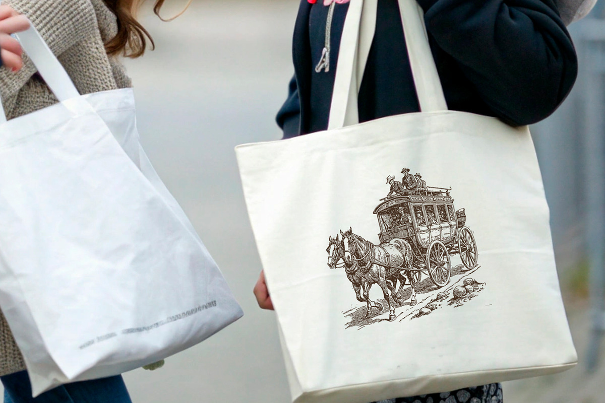 Stagecoach. Wild West era., a Graphic by Designs by Helen Trupak (Photo 2 of 3)