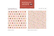 Nostalgia Archive. Seamless patterns, a Pattern Graphic by oxygen_8 (Thumbnail 2 of 9)