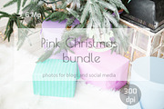 Pink Christmas Bundle | 4 photos, a Holiday Photo by Marine Girl shop (Thumbnail 5 of 6)