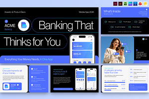 Mobile App Presentation Template, a Presentation Template by BrandPacks