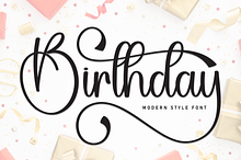 Birthday | Script Font