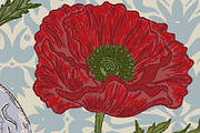 Gothic Harvest Garden Pattern, a Pattern Graphic by NayaChu (Thumbnail 7 of 9)
