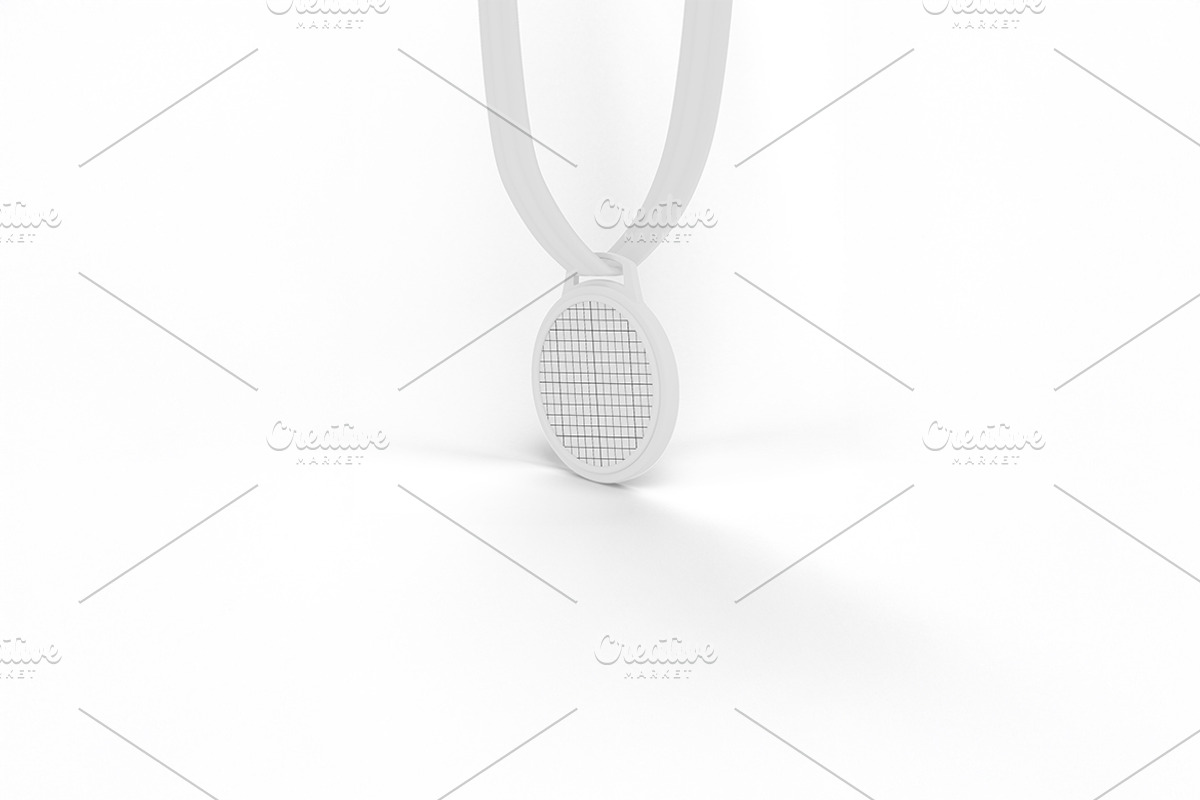 Cartoon Medal Mockup, a Merchandise Mockup by Qaleb Studio (Photo 1 of 2)