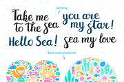 Sea My Love. Clip Art Set., an Illustration by Fairy dreams (Thumbnail 4 of 9)