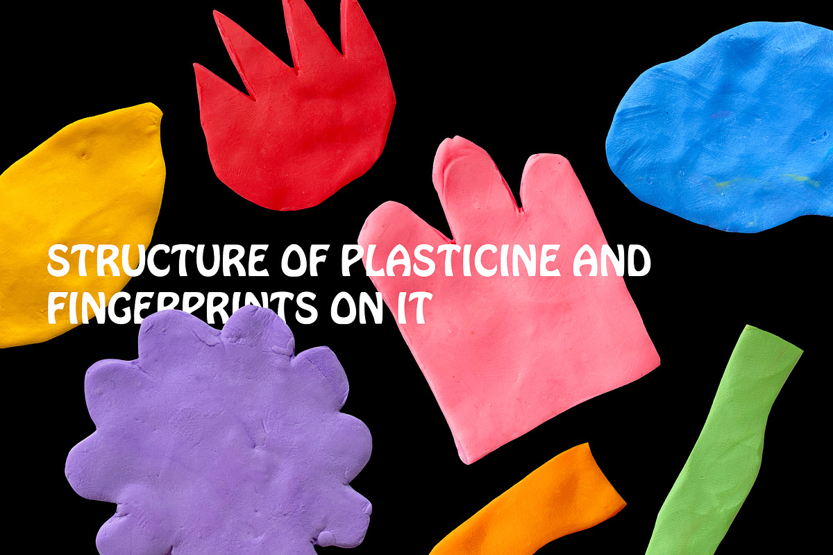 GEOMETRIC ABSTRACT PLASTICINE SHAPES, a Texture Illustration by okchizh (Photo 4 of 14)
