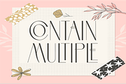 MCLASSIC FONT, a Sans Serif Font by 177Studio (Thumbnail 3 of 7)