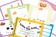 25 Tracing Practice Sheet Activities, an Education Illustration by Design Unique (Thumbnail 6 of 8)