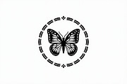 Butterfly Silhouette Vector Bundle, an Illustration by jahid234 (Thumbnail 3 of 9)