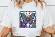Colorful Butterfly Bow PNG Clipart, a Seasonal Illustration by designcity5 (Thumbnail 3 of 4)