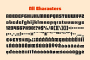 CS Aftone – Bold Font, a Sans Serif Font by Craft Supply Co. (Thumbnail 8 of 8)