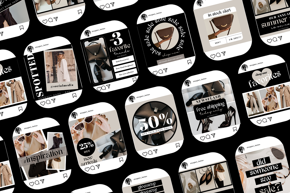 300 Product Instagram Posts, a Social Media Template by Oh So Social Boutique (Photo 6 of 6)
