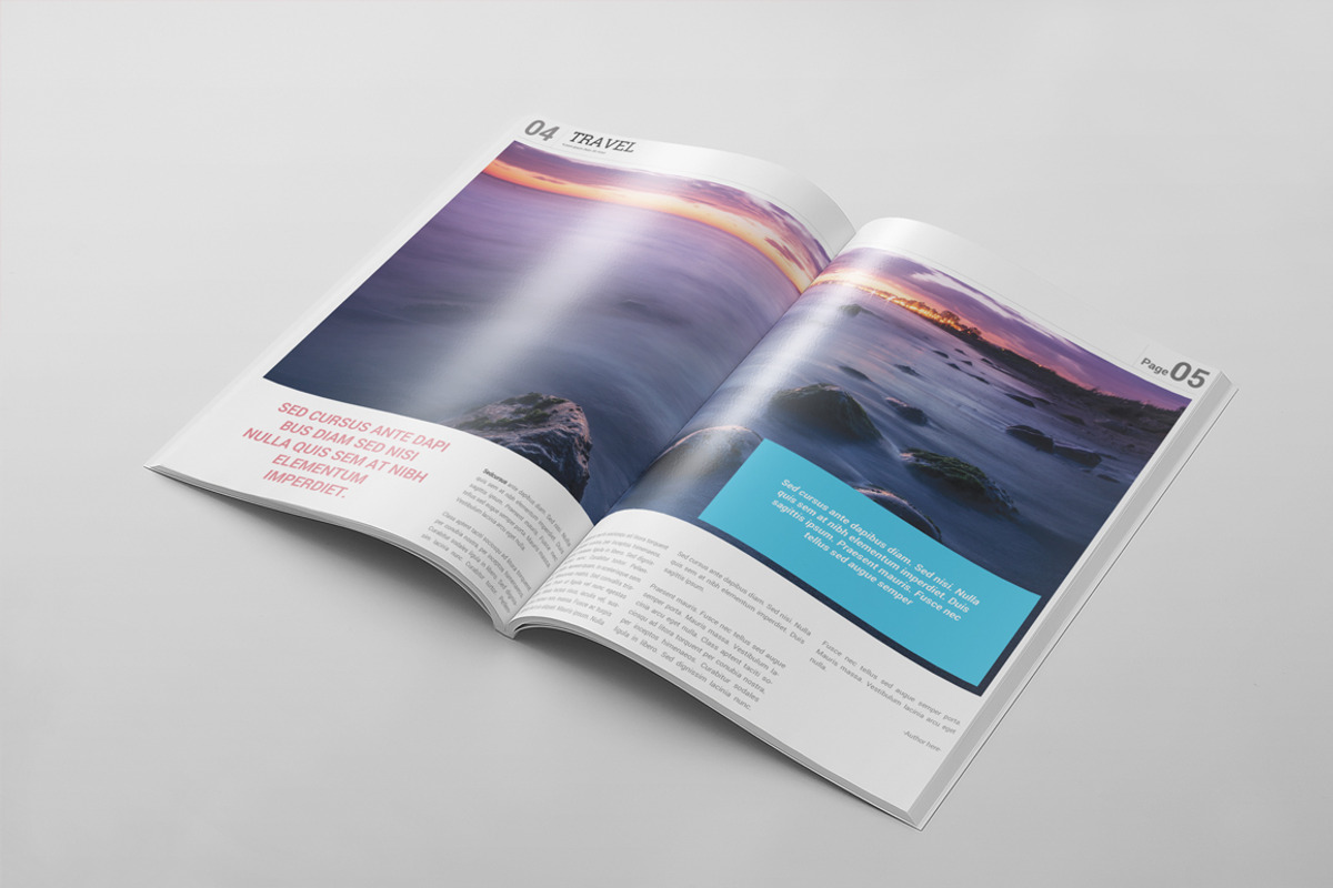 Magazine Template 44, a Magazine Template by pmvch (Photo 3 of 10)