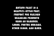 Wotays Paint - Graffiti Font, a Sans Serif Font by Iqsiart Studio (Thumbnail 5 of 7)