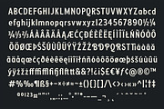 Rough Cut, a Sans Serif Font by Simon Walker (Thumbnail 4 of 10)