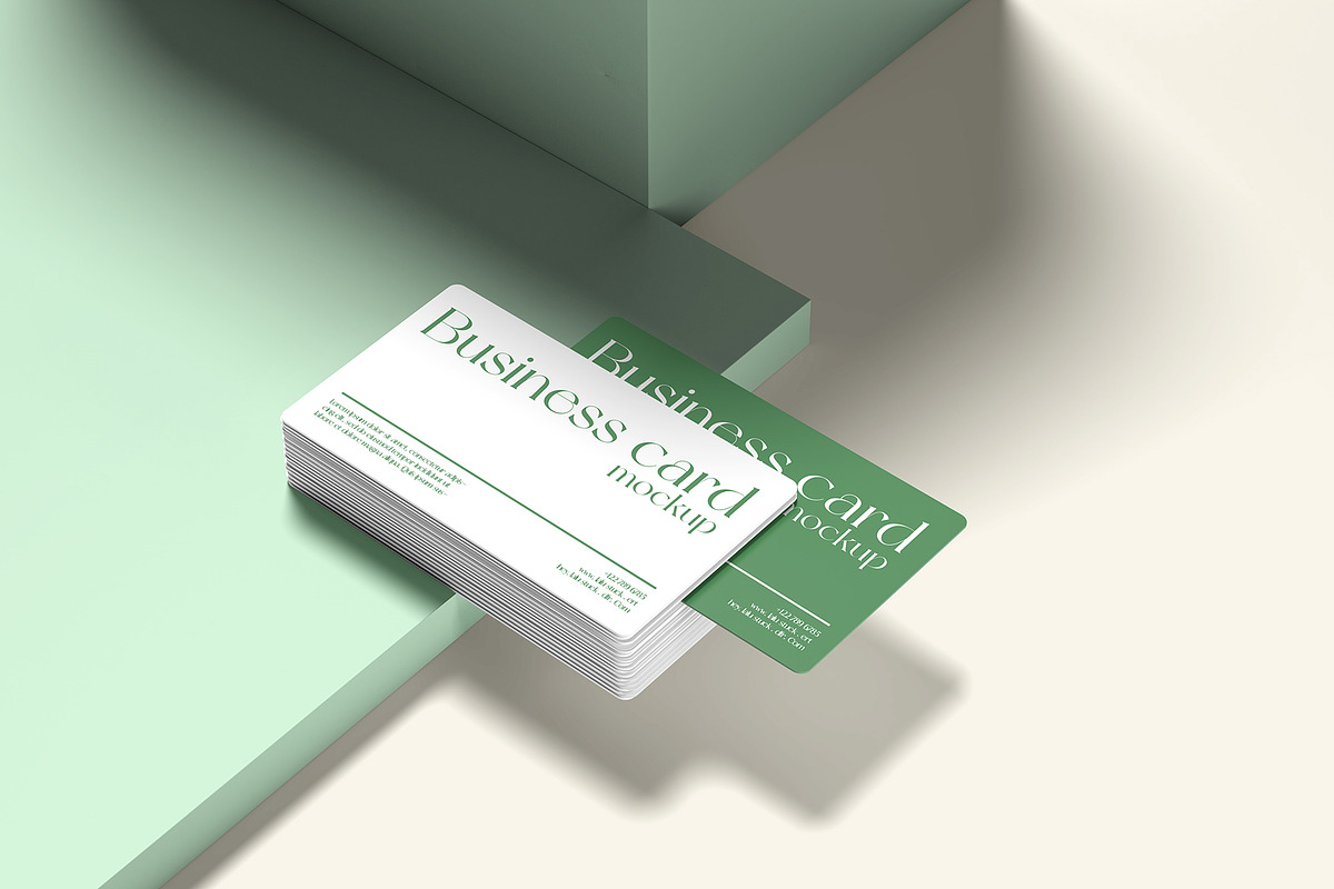 Business Card mockup, an Advertising Mockup by Graphicbars (Photo 4 of 6)