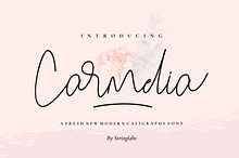 Carmelia - Modern Calligraphy Font