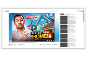 Sale real estate youtube thumbnail, a Social Media Template by Workhu (Thumbnail 1 of 2)