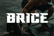 Brice - Sports Font, a Font by Vroz Studio (Thumbnail 1 of 8)