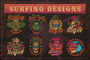 Surfing Illustrations bundle, an Illustration by Natali_ (Thumbnail 1 of 8)
