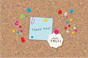 OFFICE CORK BOARD MOCK UP BUNDLE, an Education Illustration by Hello Talii (Thumbnail 7 of 7)