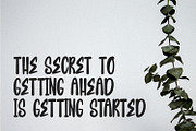 Theiba Emsion Handmade Display Font, a Handwritten Font by Maulana Creative (Thumbnail 3 of 7)
