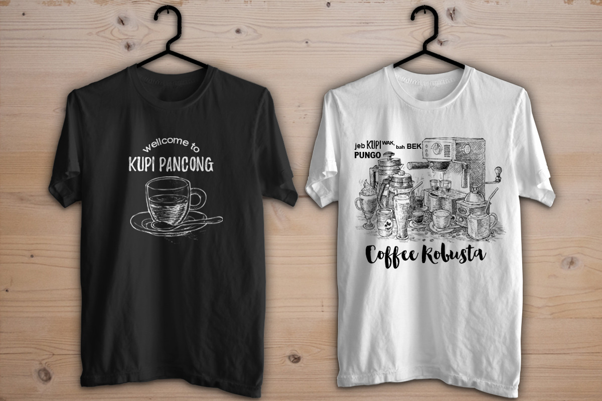 Watercolor Coffee Black Parleante, a Food Illustration by Graphobia (Photo 7 of 8)