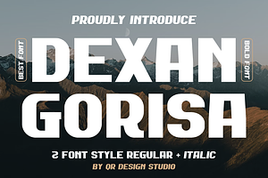 Dexan Gorisa - Regular Italic