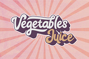 Amegach Vintage Retro Font, a Script Font by suhadidesign (Thumbnail 2 of 8)