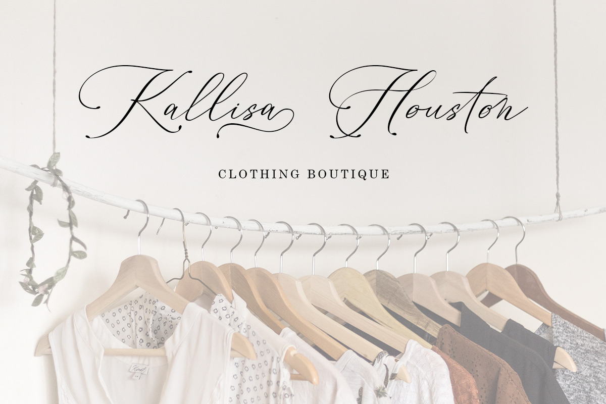 Konesta - Modern Calligraphy Script, a Script Font by Romiecreative (Photo 2 of 10)
