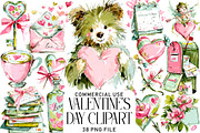 Valentine's Day Clipart, an Illustration by Daily.Designs (Thumbnail 1 of 5)