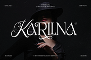 Karlina Modern Elegant, a Serif Font by Haps Space (Thumbnail 1 of 10)