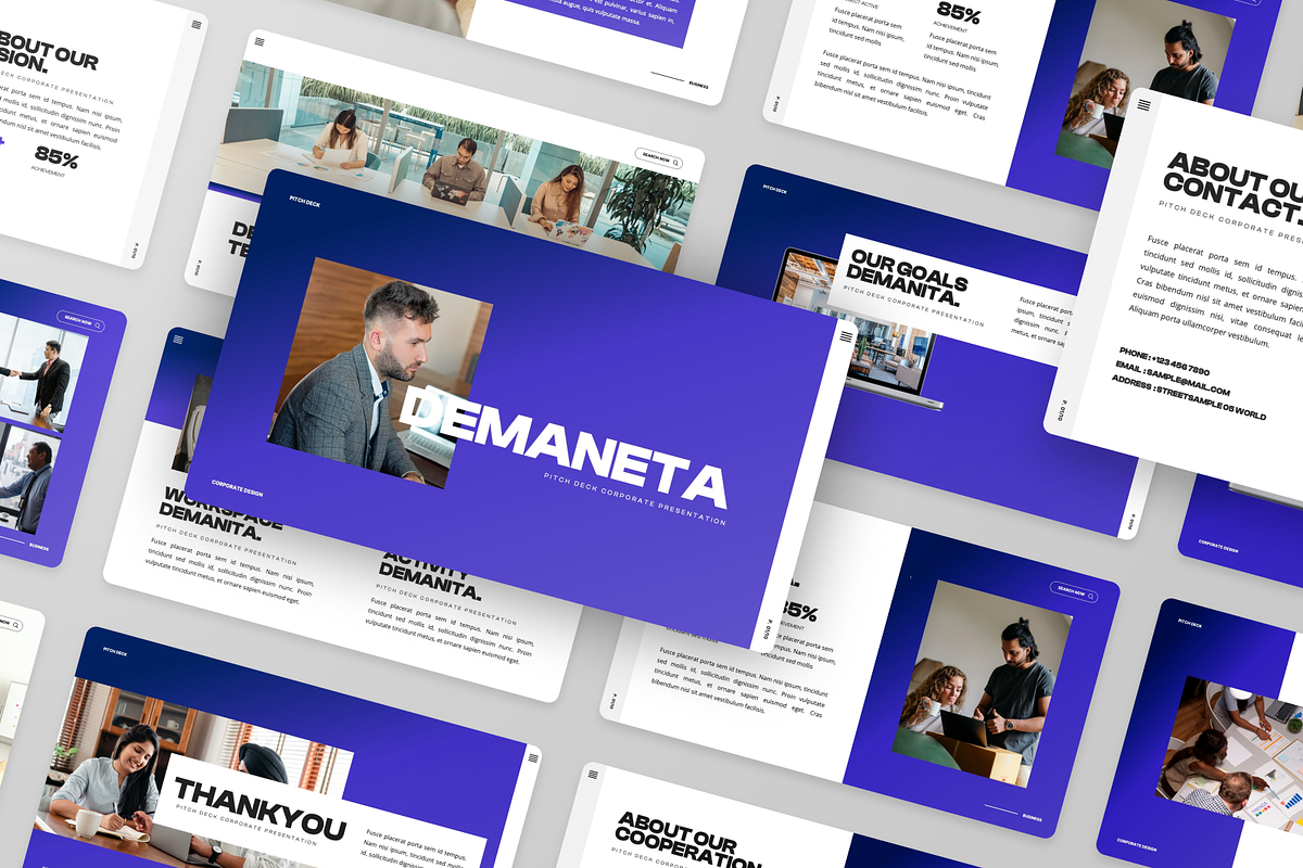 Corporate Pitch Deck Keynote, a Presentation Template by Annora Studio (Photo 5 of 5)