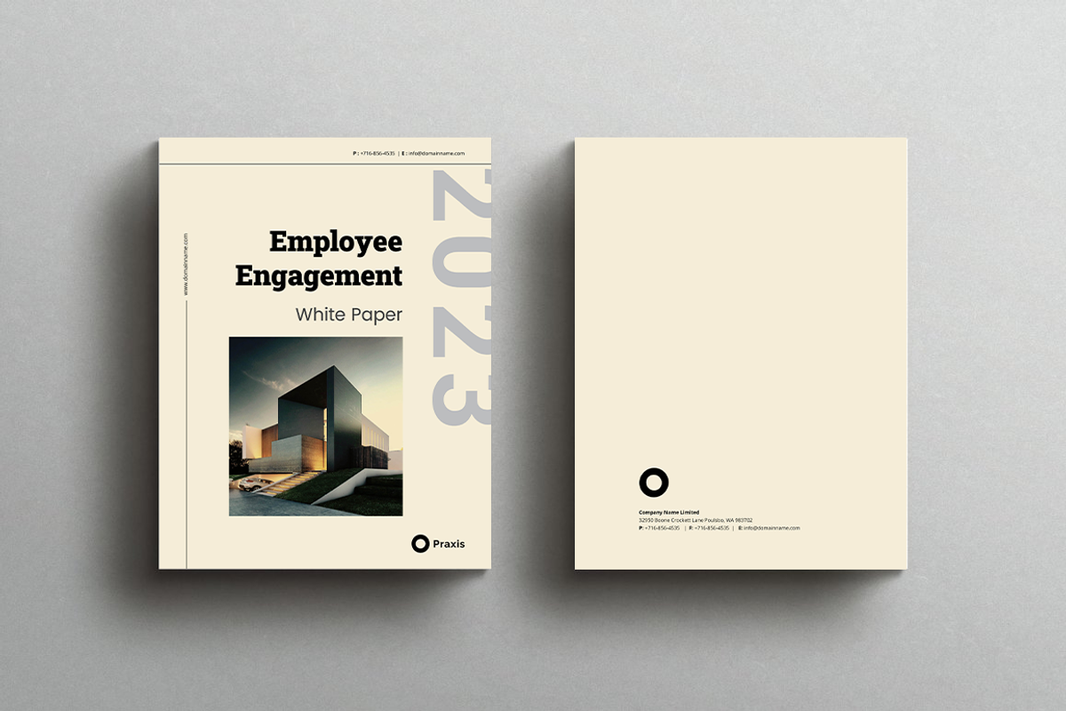 White Paper Template Word, a Brochure Template by azadcsstune (Photo 3 of 9)