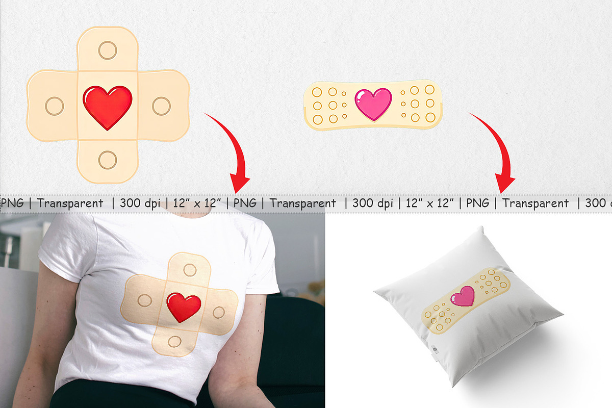 Medical Bandage Clipart, a Graphic by Artnoy (Photo 3 of 5)