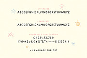 Kind Hearts - Cute Font & Doodles, a Handwritten Font by simpleblues (Thumbnail 12 of 12)