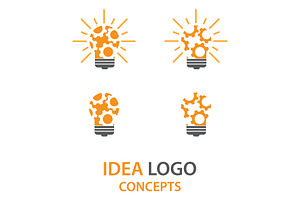 Idea Gear Logo Template