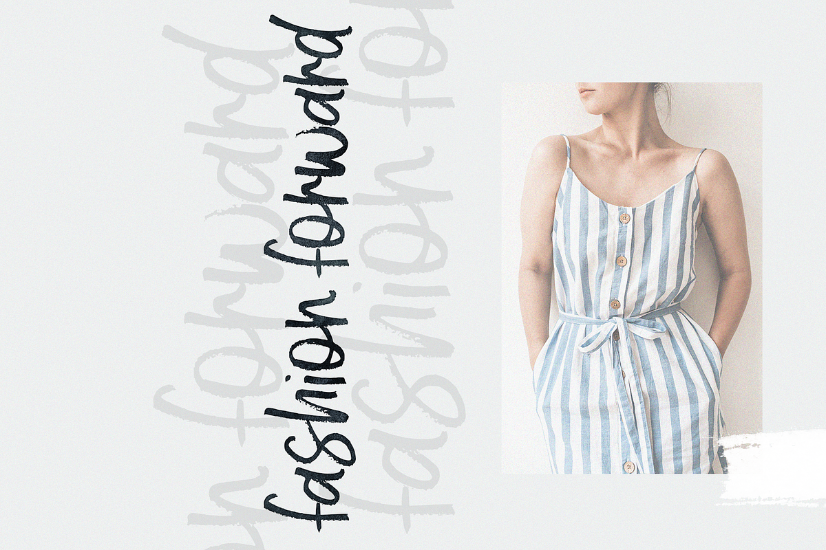 Mintsy - Handwritten Brush Font preview 2
