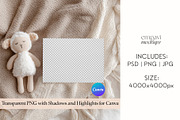 7x5 Baby Shower Card Mockup, a Mockup by EmpaviMockups (Thumbnail 2 of 7)
