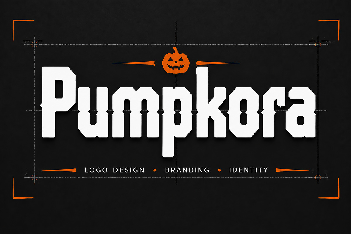 Pumpkora, a Script Font by Wow Magic (Photo 1 of 6)