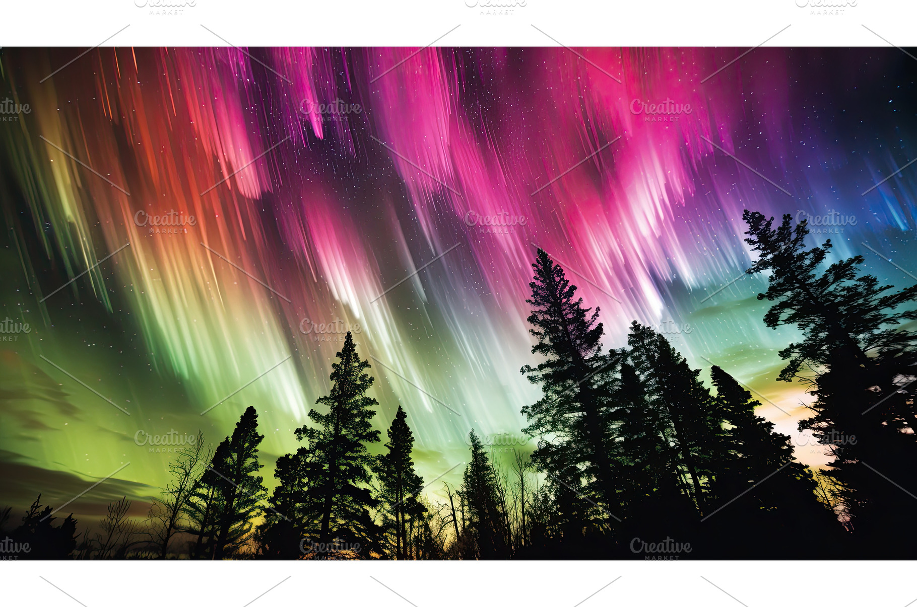 breathtaking swirling lights ai, a Background Photo by pikepicture