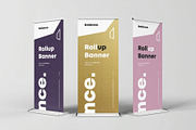 Roll Up Banner Mock-up, an Advertising Mockup by zippypixelstudio (Thumbnail 4 of 9)