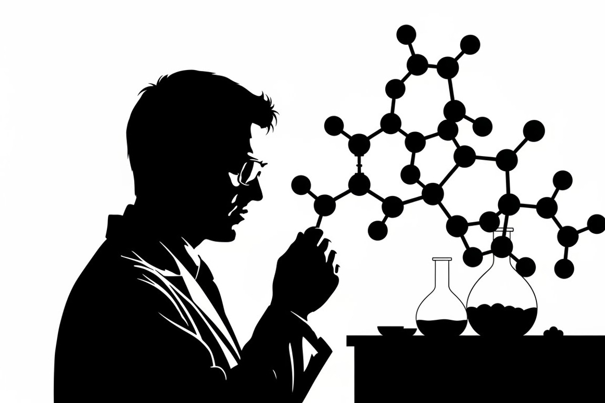 This Scientist Lab Silhouettes, an Illustration by Amazin_art (Photo 8 of 31)