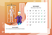 2020 Calendar - Muslim Scientist, a Stationery Template by Ted-sign (Thumbnail 12 of 39)