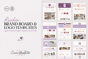 Canva Logos & Brand Board Templates