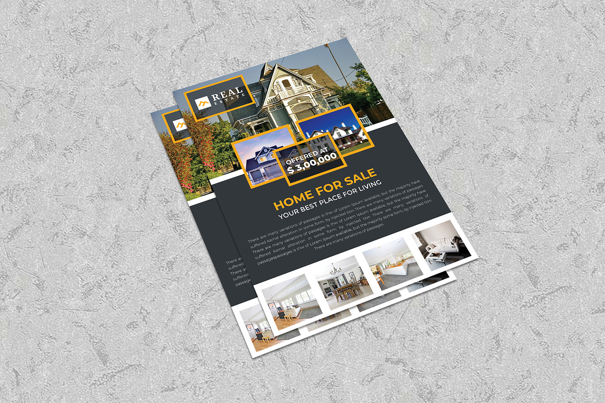 Real Estate Flyer, a Flyer Template by UI_Expert (Photo 4 of 4)