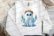 Groovy Retro Halloween Clipart, an Illustration by DreamCafeArt (Thumbnail 6 of 7)