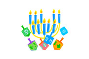 Festive Kwanzaa & Hanukkah Icon Set, an Object Graphic by yasushie (Thumbnail 11 of 16)