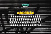 Moonie Eyes - Graffiti Type, a Font by ikiiko (Thumbnail 7 of 7)